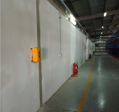 Últimas notícias da empresa sobre O telefone impermeável de JR101-FK-Analog instalou na planta de fabricação de aço de Arábia Saudita