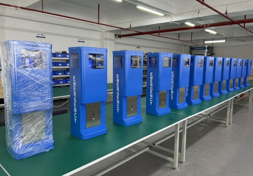 Últimas notícias da empresa sobre Torre americana do telefone da emergência das ordens JR320-SC-4G da escola