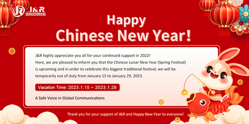 Últimas notícias da empresa sobre Observação chinesa do feriado do ano novo!