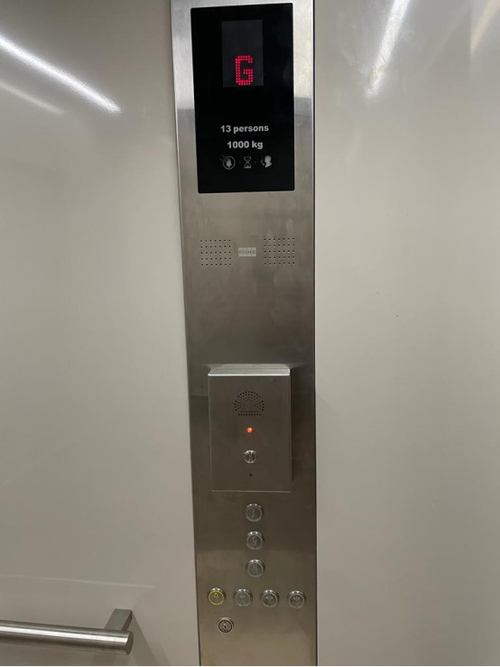 Últimas notícias da empresa sobre Intercomunicador Mão-livre do elevador da emergência de J&R