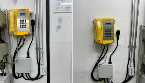 Últimas notícias da empresa sobre Telefone à prova de explosão é instalado na usina nuclear de Kozloduy
