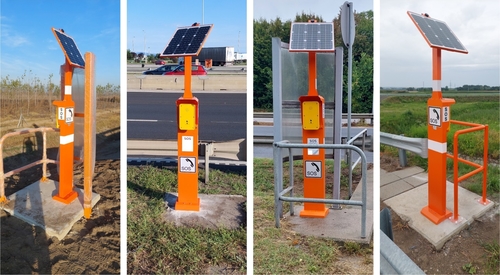 Últimos blogs da empresa sobre Telefone de emergência de pilar 4G movido a energia solar: Melhorar a segurança na auto-estrada M7 da Hungria