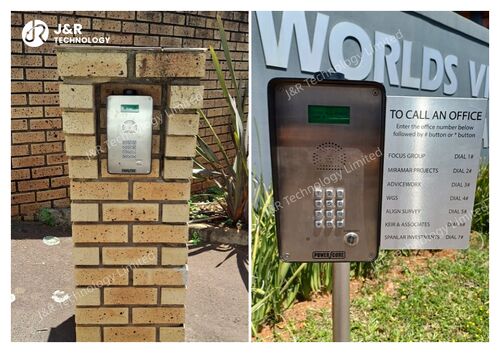 Últimas notícias da empresa sobre Smart & Secure: O JR305-SC-4G Intercom de emergência aprimorada com LCD e teclado para edifícios de escritórios modernos