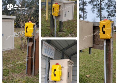 Últimos blogs da empresa sobre J&R JR101-FK-L Telefones Industriais Impermeáveis Instalados com Sucesso em Uma Instalação de Fabricação dos EUA