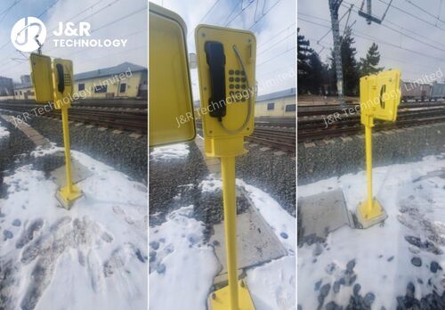 Últimos blogs da empresa sobre JR101-FK-SIP industrial-grade phone ensures railway communication security in extremely cold environment