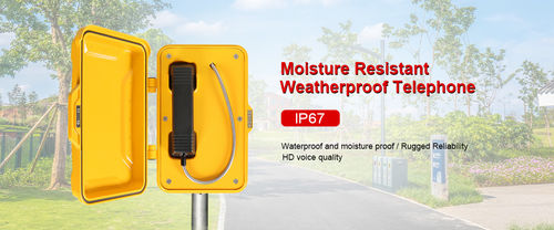 Últimas notícias da empresa sobre Aplique o telefone à prova de intempéries resistente da umidade de J&R ao parque de Vietname