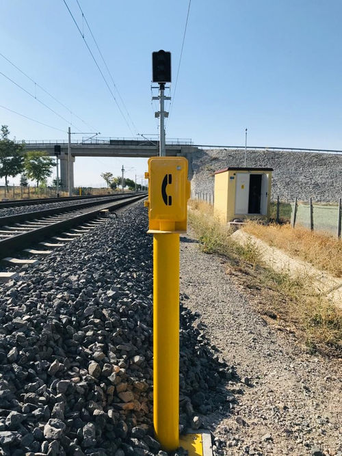 Últimas notícias da empresa sobre Projeto novo de J&R na estrada de ferro de Konya em Turquia