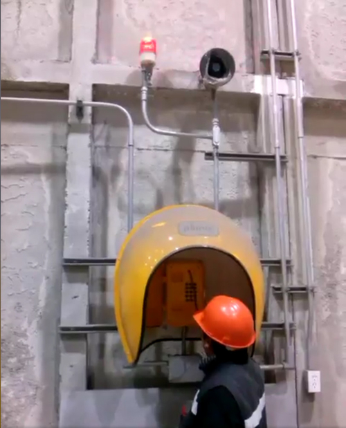 Últimas notícias da empresa sobre Telefones industriais de J&R SOS para o central elétrica térmico mexicano