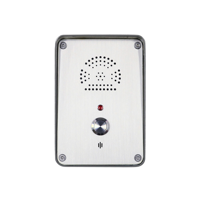 Bom preço. Telefone de emergência para elevador mãos-livres com corpo em aço laminado a frio e luz indicadora on-line