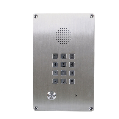 Bom preço. Elevador VoIP Análogo Intercom de aço inoxidável Casa robusta mãos operação livre on-line
