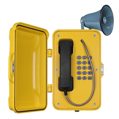 Bom preço. Outdoor SOS Industrial telefone à prova de intempéries com teclado completo em OEM on-line