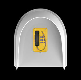 Bom preço. Cabine telefônica montada na parede, durável e à prova de ferrugem, para aeroportos/plantas químicas on-line