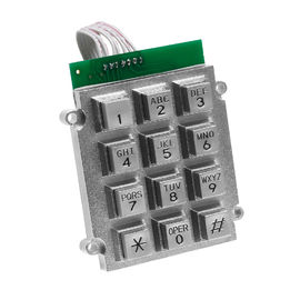 Bom preço. A resistência de corrosão impermeável do teclado numérico do telefone da porta do metal inclui o conector de Pin 7 on-line