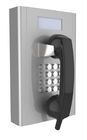 Grey Or Red Rugged Voip Phone Wall Mounting For Hospital / Bank Service