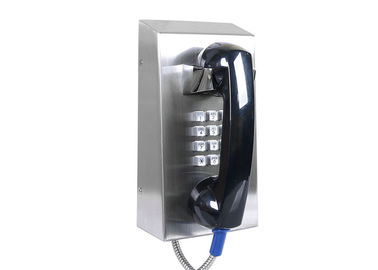 Bom preço. Telefone Prisional IK10 em Aço Inoxidável Telefone Vandalismo Resistente IP55-IP65 Para Público on-line
