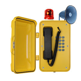Bom preço. JR101-FK-HB Telefones à prova de intempéries para exterior, tipo para mineração, serviço pesado, teclado completo on-line