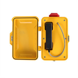 Bom preço. Telefone industrial resistente a intempéries IP66-IP67 com lâmpada de aviso intermitente on-line