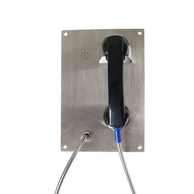 Bom preço. Telefone de aço inoxidável do vândalo IP55 do interruptor do gancho anti on-line