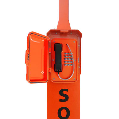 MTBF PoE Call Station Telephone Tower Pillar Mounting For Campus