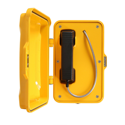 Bom preço. Linha directa anti-vândalos Telefone industrial IP67 SIP GSM Pilão montado on-line
