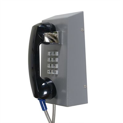 Bom preço. Telefone GSM com monofone de aço laminado a frio resistente a vandalismo para prisão/ATM/banco on-line
