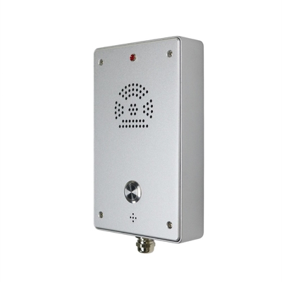 Bom preço. Telefone de emergência ponto a ponto para intercomunicação com um botão IP66 para elevador on-line
