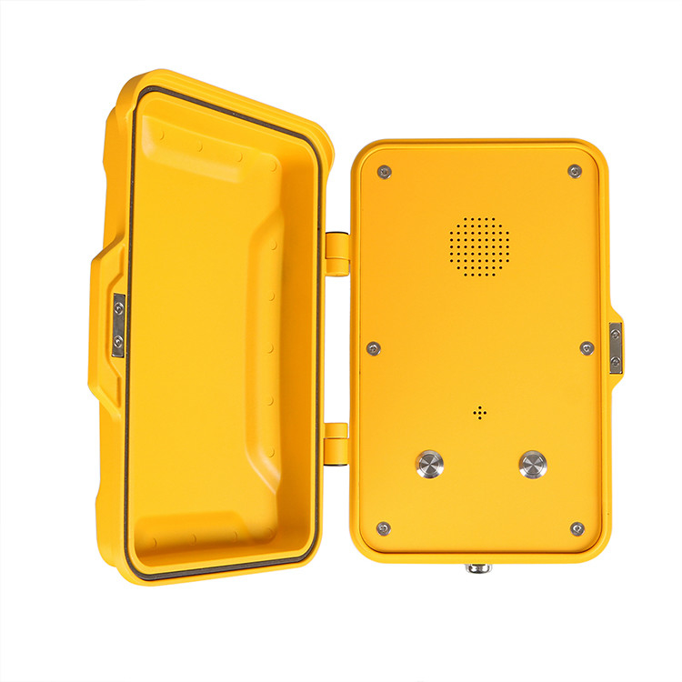 JR102-2B Water Resistant Handsfree Emergency Phone Box For Underground Station
