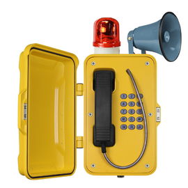 Telefone industrial impermeável de VoIP, telefone resistente da prova segura do vândalo