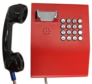 Telefone resistente do vândalo robusto, telefone de Voip da emergência para o serviço do banco/ATM