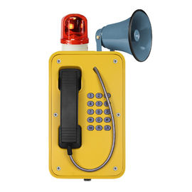 Bom preço. Telefone industrial para a emergência, intercomunicador à prova de intempéries da transmissão do SOS com chifre on-line
