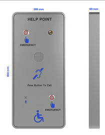Bom preço. O público entrega a torre do telefone da emergência do serviço gratuito para a pessoa da inutilização on-line
