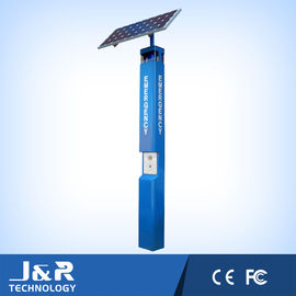 Luz azul do diodo emissor de luz do telefone da emergência das energias solares do SOS para alamedas/terrenos/zonas abertas