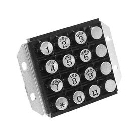 Bom preço. Teclado numérico chave do vândalo 16 substituíveis das peças sobresselentes do telefone anti com botões ligas de zinco on-line