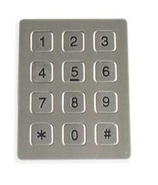 Bom preço. Teclado numérico da prova do vândalo do Pin da resistência 7 do envelhecimento para o telefone à prova de intempéries on-line