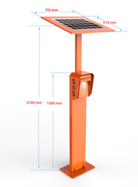 Telefone posto solar da emergência do seletor da velocidade G/M/3G para a via expressa/estrada
