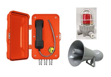 Bom preço. Telefone à prova de explosão à prova de água laranja para exploração de petróleo / indústria química on-line