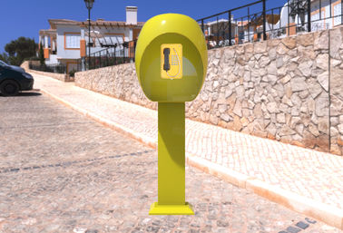 Bom preço. Tipo resistente cabine da coluna do vândalo de telefone exterior para o telefone público do SOS on-line