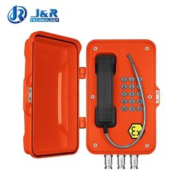 Telefone à prova de explosões industrial áspero para a central elétrica perigosa das áreas/