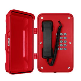 Telefone à prova de intempéries industrial resistente da umidade com monofone áspero