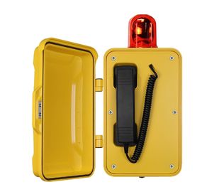 Bom preço. Telefone de Emergência Impermeável e Resistente a Vandalismo / Caixa de Telefone à Prova de Intempéries on-line