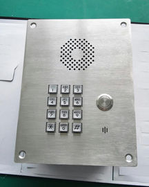 O telefone impermeável/mãos do quarto desinfetado livra o intercomunicador com a instalação encaixada