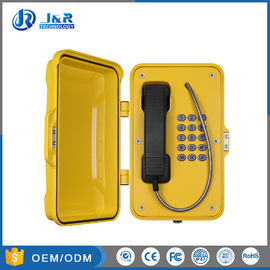Telefone de emergência exterior de VOIP/SORVO, telefone IP67 da prova do vândalo impermeável