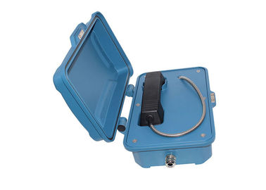Telefones à prova de intempéries exteriores 80 da cor azul - volume 95db de soada para a estrada de ferro