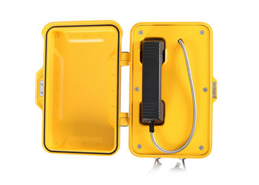 Telefone à prova de intempéries industrial IP66 do anti vândalo - avaliação da proteção do ingresso IP67