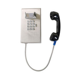 Bom preço. Telefones de parede GSM bancários com corpo durável em aço inoxidável escovado on-line