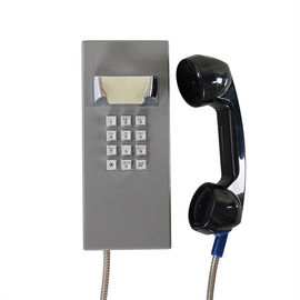 Bom preço. Telefone de emergência à prova d'água de cor cinzenta com material ABS Telefone 240 * 100 * 106 mm on-line