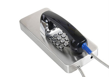 Bom preço. Telefone de Emergência de Cortesia para Prisão com Teclado Completo em Aço Inoxidável para Aeroporto on-line