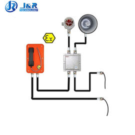 Da linha de apoio ao cliente à prova de explosões do telefone do IP da G/M da prova da água telefone de emergência resistente