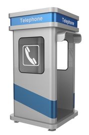 Bom preço. Atenuação à prova de som do ruído da cabine de telefone 25dB do quiosque sadio da prova sem porta on-line
