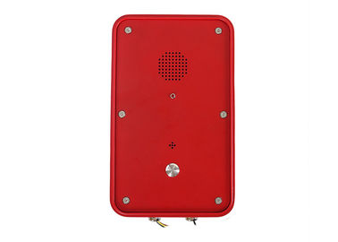 O sistema telefônico vermelho J&R da emergência do anti SORVO do hospital do vândalo protege contra intempéries 2 anos de garantia